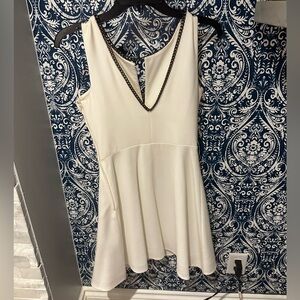 White cocktail dress!